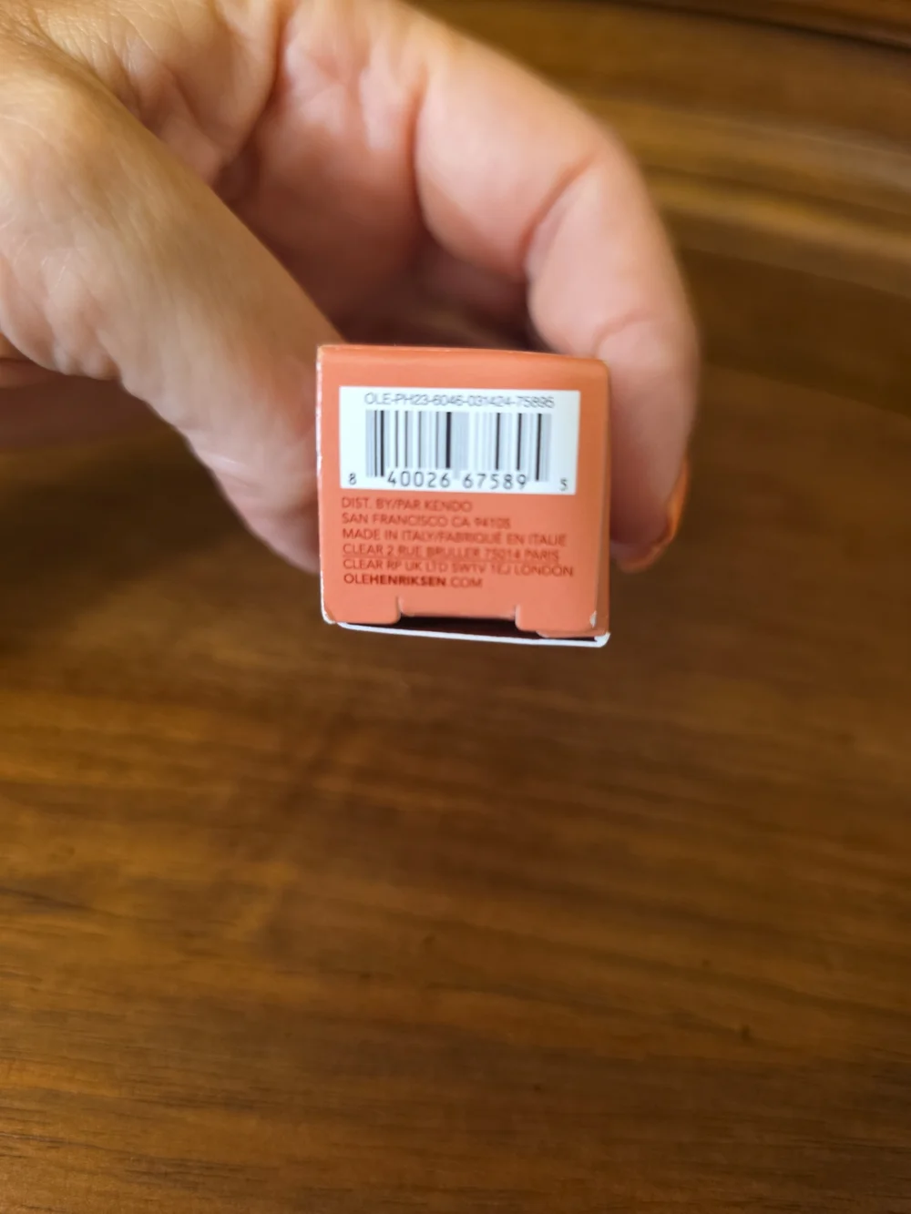 Ole Henriksen Pout Preserve Peptide Lip Treatment, Strawberry Sorbet, .4oz--NIB